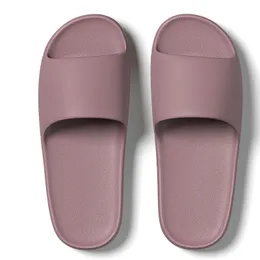 Bathroom Sandals EVA Odor Proof for Home Use Summer Bathing Hotel Bathrooms Mens and Womens Indoor Slippers Pink Dark