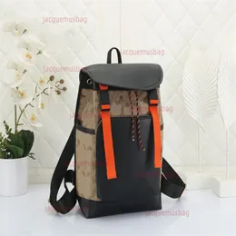 Designer Hitch backpack League Knapsack Book Bag Unisex Flip Duffel Bagage ryggsäckar Kvinnor Män läderskolans väskor Handväska Luxuri228e