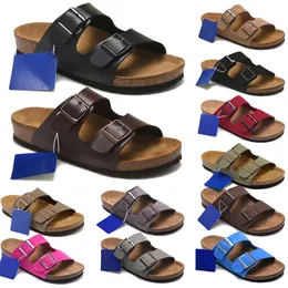 2024 Birkinstocks Bostons Zoccoli Birkes Pantofole Clog Flats Sandali da donna Ciabatte Ciabatte in sughero Top Cinturino con fibbia in pelle Uomo Donna Designer Scarpe da spiaggia Ciabatte DHgate.Com