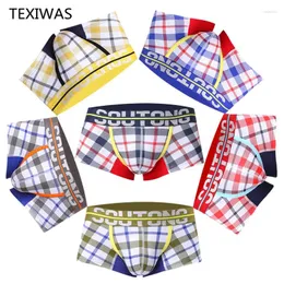 Majaki 3PC/Lot Męskie bawełniane bokse bokserki Cueca calzoncillos hombre krótkie