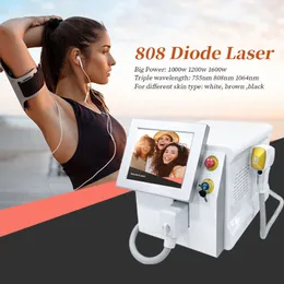 Portable Ice Point Painless Permanent Hair Removal Machine 755 808 1064nm Hair Removal Laser Machine