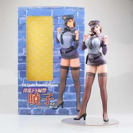 Anime Manga 28 cm Lewd e Shaking S Poliziotta Xiaozi A-PLUS 1/6 Anime PVC Action Figure Toy Gioco Modello da collezione Doll