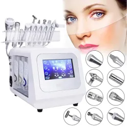 Лицо 9 в 1 Кислородно-водородный аппарат с маленькими пузырьками HydraFacial Beauty Device Очищающий пигмент Удаление черных точек Омоложение кожи