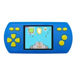 Lettori Console di gioco portatile portatile per bambini Lettore di giochi retrò integrato 200 giochi classici Schermo a colori Tft da 16 bit da 2,2 pollici