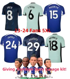 23 24 Nkunku Jackson CFC soccer jerseys Disasi 2023 2024 Enzo Fernandez Mudryk JAMES STERLING Cucurella Chukwuemeka football shirt men Ugochukwu