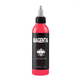 Tattoo Inks Captainink Magenta Ink (30ml) 1 Oz For Human Body Professional High Quality Official Paint On Cartridge Needle