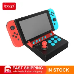 ジョイスティックIPEGA PG9136ニンテンドスイッチプラグのジョイスティックプレーシングルロッカーコントローラー任天堂スイッチゲームコンソール用ジョイピドゲームパッド