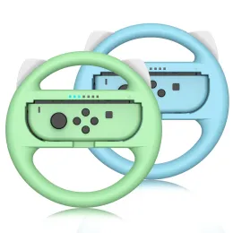Gamepads 2/4 Pcs Jogo de Corrida Joypad Controlador de Corrida Jogo Controlador de Volante Handvat Houder Grip para Nintendo Switch Accessoires