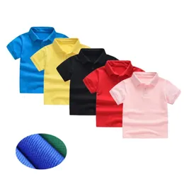 Summer Child-Child Shirt Caose Bawełny krótkie rękawowe koszula Baby Boys Girl