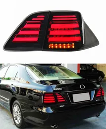 Toyota Crown Altis Car Taillight 2005-2009의 LED 회전 신호 테일 램프. 후방 브레이크 리버스 라이트 자동차 액세서리