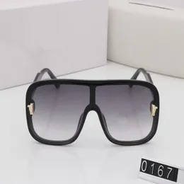 Wolesunglasses Erkek Kadınlar Büyük Boy Koyu Güneş Gözlük Çerçeveleri Erkek Güneş Gözlüğü Metal Kalkan Altın Çerçeve Güneş Gözlüğü Adam SPO255N