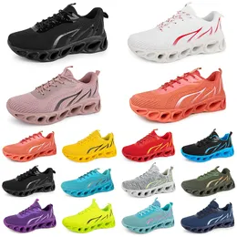 men women running shoes fashion trainer triple black white red yellow purple green blue peach teal purple pink fuchsia breathable sports sneakers twenty five GAI