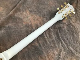 日本製　SG type DHgate.com:White SG Electric Guitar with Gold Hardware, ABR