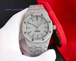 2022 New Arrivel Zirconia Diamond WatchオートマチックセルフワインディングT OP Quality CZ Stones Men Luxury Full Iced Out Watches Sapphire Diamonds WristWatcheshave