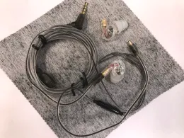 Auricolari Moxpad X3 Auricolari sportivi InEar bianchi trasparenti con microfono Bass Hifi DC Small Port Cable