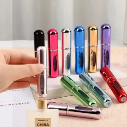 Bottle 10pcs 5ml/8ml Mini Refillable SelfPumping Perfume Bottle Portable Cosmetic Spray Bottle Empty Atomizer Travel Split Bottle Set