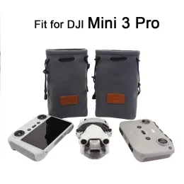 DJI Mini 3 Pro 휴대용 ​​핸드백 드론 원격 컨트롤러 봉제 운반 케이스 스크래치 스크래치 프로텍터 용 드론 플러시 스토리지 백