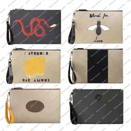 Unisex designer mode casual oeo vintage koppling väskor toalettartikar sotes hög kvalitet topp 5a kosmetiska väskor handväska plånbok 473956 282v