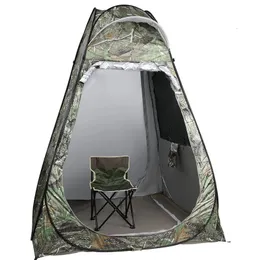 Camouflage Ice Fishing Tent For 1Person Antimosquito Rainproof Sunscreen Double Doors 2Windows Pop Up Quick Open 150150190Cm 240220