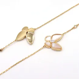 Нишевый дизайн, белые фритиллярии в женском стиле. Маленькие и свежие браслеты. Высококачественный браслет-бабочка в Instagram. Популярно в Интернете.