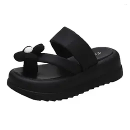 Slipare glider inte hösten lyxig flip flops gula sandaler kvinna skor sommarsneakers för tonåring sport tensi