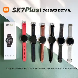 Watches Xiaomi Smartwatch Man BT Calling AI Voice Fitness Sport Tracker Heart Rate SK7 Plus Blood Pressure Oxygen Monitor Smart Watches