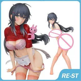 Anime Manga 26cm NSFW Laundry Suikawa Amane Daiki Kougyou Sexy Nude Anime Girl PVC Action Hentai Figure Collection Model Toys Doll Gift