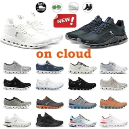 shoes Quality High Designer shoes cloud Casual 2023 on Designer mens running shoe On clouds Sneakers Federer workout and cross trainning shoe ash black alloy