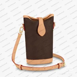 M80874 Mini Designer women lipstick phone key case bag genuine calf leather Purse clutch crossbody handbag shoulerbag1894