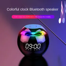 Speakers Clock Colorful Bluetooth Speaker Tws Wireless Sound Box Mini Portable Household Desktop Pc for Iphone Xiaomi