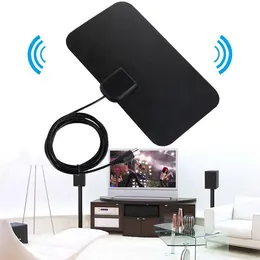 Indoor Free Digital TV Antenna HD 1080P TV Antena TV Radius Aerial Surf HD Fox VHF UHF DVB-T2 Analog Interior Antennas Amplifier