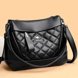 Three Layer Women Tote Bag 2023 Sac Soft Leather Handbag Luxury Designer Crossbody Shoulder Bags Purses And Messenger Bag Bolsos