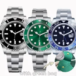 Luxury Designer Watches Man Mens Watch Automatyczny ruch pełny pasek ze stali nierdzewnej Wodoodporny szafir szklany Montre Classic AAA Wysokiej jakości zegarek