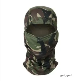 Cycling Caps أقنعة القناع التكتيكي Airsoft Full Face Balaclava Paintball Bicycle Diarf Fishing Skiboard Ski Masks Hood Hat Men 642