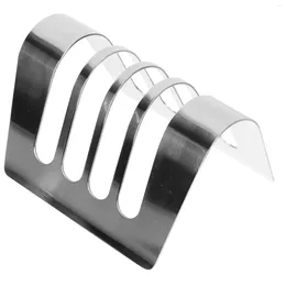 Kitchen Storage Bread Rack Utensil Holder Supplies Serving Sliced Shelf Stainless Steel Sliced-toast Storing Stand Stands