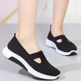 Klädskor platt non-halp slip-on nuevos zapatos antideslizantes planos de fondo suave