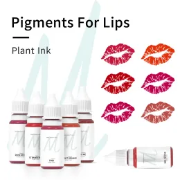 Supplies Mast Tattoo Smp Ink 6 Color 0.5oz for Lips Microblading Pigment Makeup Permanent Hine Cartridge Tattoo Supply Set