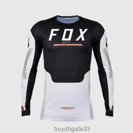 5958 Męskie koszulki Motocross Mountain Enduro Rower Rower Moto Moto Downhill T-shirt Fox Teleyi Women Men Cycling Jersey Mtb HPIT