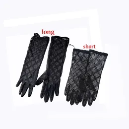 women long Lace Bride Bridal Wedding Gloves Crystals Wedding Accessories five Fingerless Wrist Leng no box2593