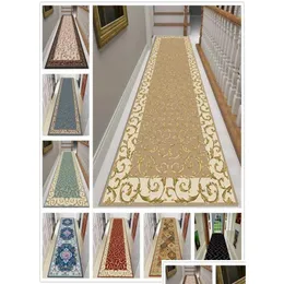 Carpets Floral Print Balcony Corridor For Living Room Doorway Kitchen Rug Flannel Nonslip Home Bedroom Carpet Floor Area 22011029431 Dhodf