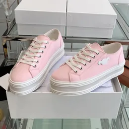 22f Designer Female Casual Casual Voline Materiale Piccolo Pink Scarpe Skateboarding Scarpe da viaggio Versatile Versatile Scarpe da passeggio