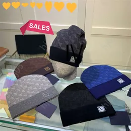 aPlaid berretto firmato cappelli firmati da uomo berretti lavorati a maglia cappello invernale autunno berretto termico con teschio sci viaggio classico berretti di lusso marrone nero grigio LKswa