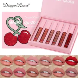 Lip Gloss Makeup Cosmetic Waterproof Multicolor Lips Make Up Set Lipstick Sweatproof Small Exquisite Care Glaze