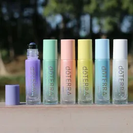 Bottles 10ml Glass Perfume Bottle Empty Glass Essential Oils Dropper Bottle Thick Glass Bottle Roller Bottle For Aromatherapy 6Pcs