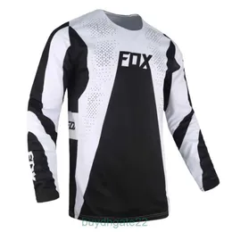 Homens camisetas Verão Mens Fox Secagem Rápida Respirável Baixando T-shirt Mountain Bike Uniforme Ao Ar Livre Moletom 6O77