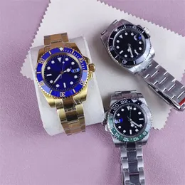 AAA Mens Watch Designer 40 mm Watch Big Impish 2813 Gold Splated Stal nierdzewna stal nierdzewna Montre de Luxe Sapphire 50off Explorer Watches Business Calssic SB036 C23