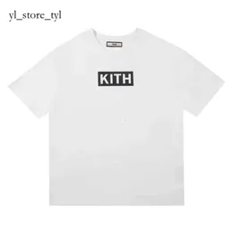 Designer Fashion Brand Five Colors Small KITH Tee 2022ss Men Women Summer Dye KITH T Shirt High Quality Tops Box Fit Short Sleeve 8820