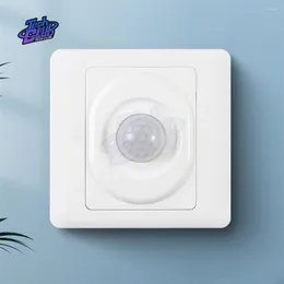 Smart Home Control Trzy-przewodowe ludzkie linia indukcyjna 86 Typ Schody Corridor Corridor 220V Inteligentne opóźnienie