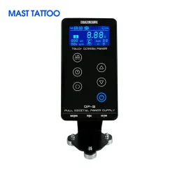 Lampade Alimentatore per tatuaggi di alta qualità Touch Screen Intelligente LCD digitale Trucco Doppio alimentatore per tatuaggi