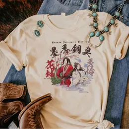 Kadın Tişörtleri Tian Guan Ci Fu Tgcf Gömlek Kadın Yaz Sokak Giyim Anime Kız Y2K Giyim